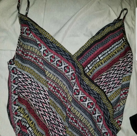 Timing | Multi-color pants jumpsuit Sz S - Picture 5 of 5